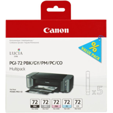 CARTOUCHE D'ENCRE CANON PGI-72 MULTICOLORE 430-510 PAGES PACK DE 5