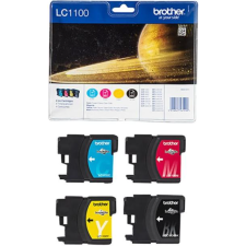 CARTOUCHE D'ENCRE BROTHER BLISTER MULTICOLORE 450 PAGES PACK DE 4