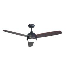 VENTILATEUR DE PLAFOND EURO INVERTER ECF59A2 59CM 49DB 37W 3 PALES BOIS