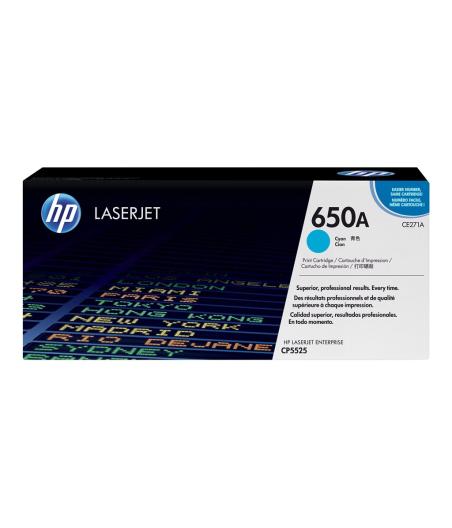 TONER HP COLOR LASERJET CE271A CYAN P