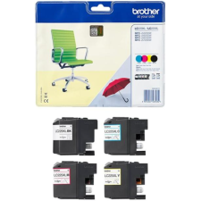 CARTOUCHE D'ENCRE BROTHER LC229 MULTICOLORE BLISTER 2400 PAGES PACK DE 4