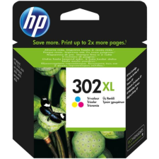 CARTOUCHE D'ENCRE HP 302XL TRICOLORE BLISTER 8ML 300 PAGES