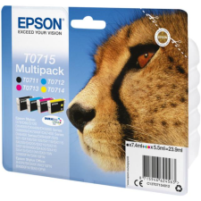 CARTOUCHE D'ENCRE EPSON T0715 MULTIPACK 4 COULEURS 23.9ML DURABRIT ULTRA