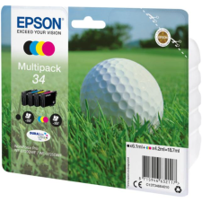 CARTOUCHE D'ENCRE EPSON 34 MULTIPACK 4 COULEURS 300-350 PAGES DURABRITE ULTRA