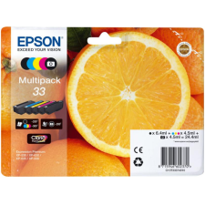 CARTOUCHE D'ENCRE EPSON 33 MULTIPACK 24.4ML BLISTER 200-300 PAGES PACK DE 5