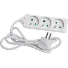 MULTIPRISE DEBFLEX 3 PRISE 16A 1M BLANC