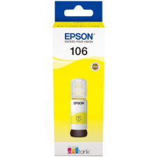 CARTOUCHE D'ENCRE EPSON 106 ECOTANK JAUNE 70ML 1900 PHOTOS