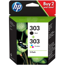 CARTOUCHE D'ENCRE HP 303 NOIRE/TRICOLORE 4ML PACK DE 2