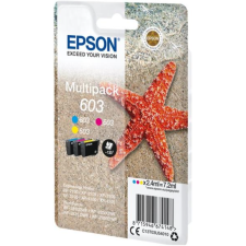 CARTOUCHE D'ENCRE EPSON 603 MULTIPACK TRICOLORE 2.4ML BLISTER 130 PAGES