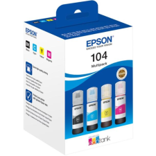 CARTOUCHE D'ENCRE EPSON 104 ECOTANK 4 COULEURS 65ML MULTIPACK