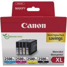CARTOUCHE D'ENCRE CANON PGI-2500XL MULTIPACK 4 COULEURS 19.3-70.9ML MAXIFY